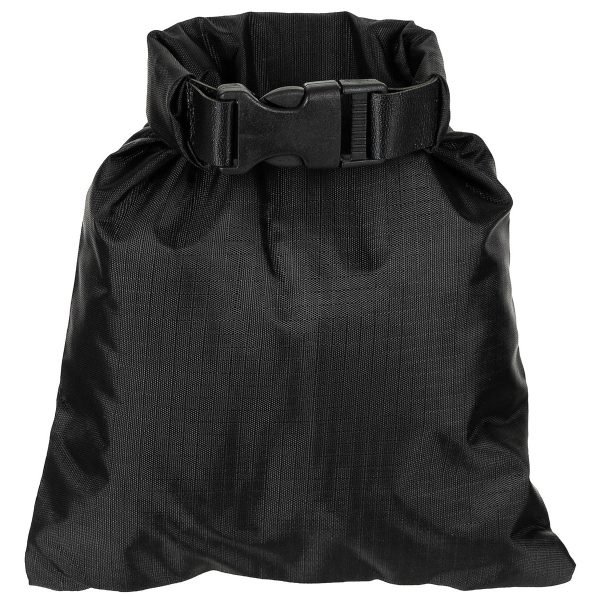 Neperšlampamas krepšys, "Drybag", juodas, 1L